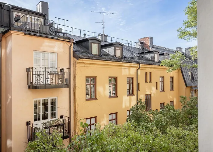 Stylish Studio In Central Soedermalm On Mariaberget