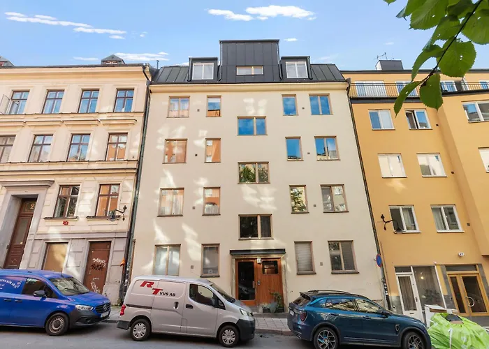 Stylish Studio In Central Soedermalm On Mariaberget